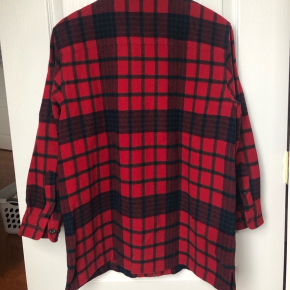 Ralph Lauren Wool Plaid Zip Up Jacket - Picture 2 of 3